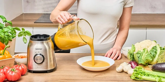 Блендер стационарный Zelmer ZSB4820 1250 Вт серебристый Київ - зображення 6