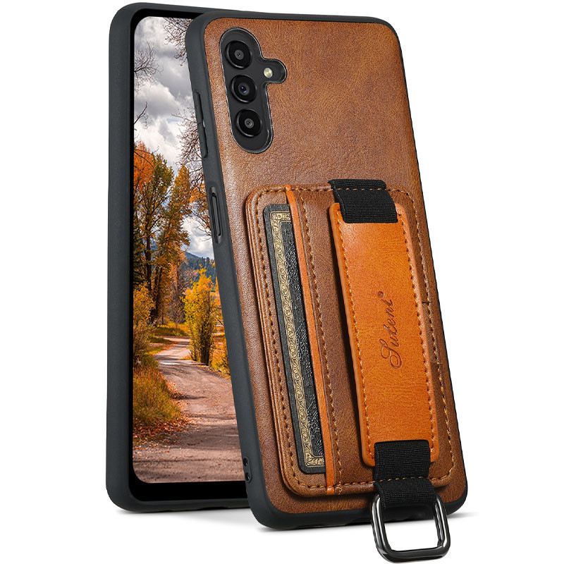 Кожаный чехол Wallet case and straps для Samsung Galaxy A14 4G/5G Херсон - зображення 2
