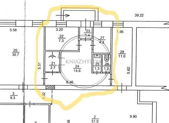 Оренда комерційного приміщення 33 кв.м. метро Дорогожичі. Код об'єкту №: 1581869 Киев