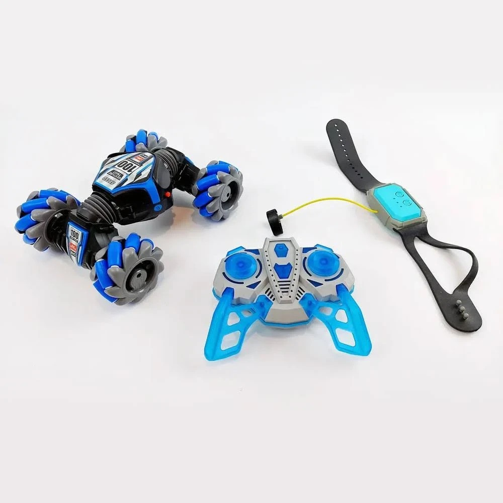 Радиоуправляемая аккумуляторная машинка-перевертыш с пультом управления и световыми эффектами Одесса - изображение 5