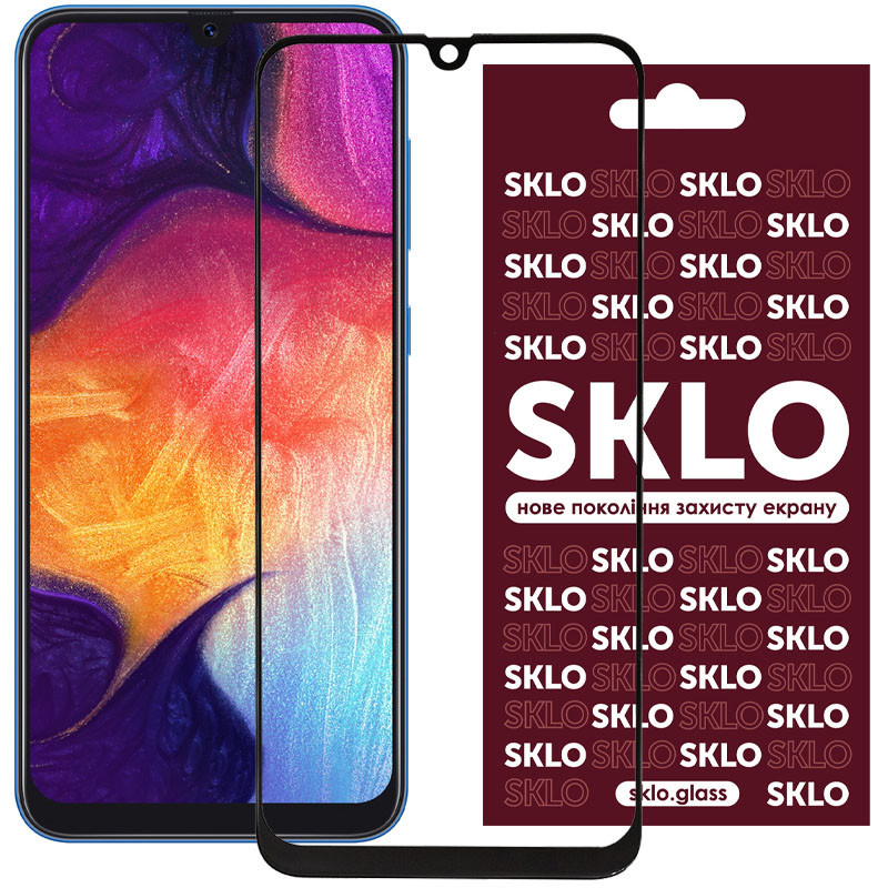 Защитное стекло SKLO 3D для Samsung A20 / A30 / A30s / A50/A50s/M30 /M30s/M31/M21/M21s Херсон - зображення 1