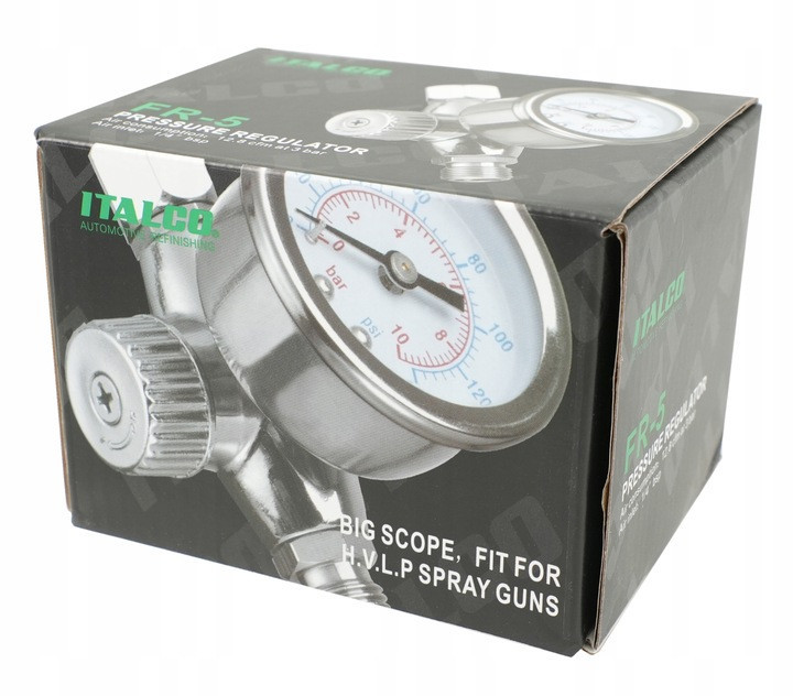 Регулятор давления с манометром для краскопульта ITALCO FR5 Харків - зображення 9