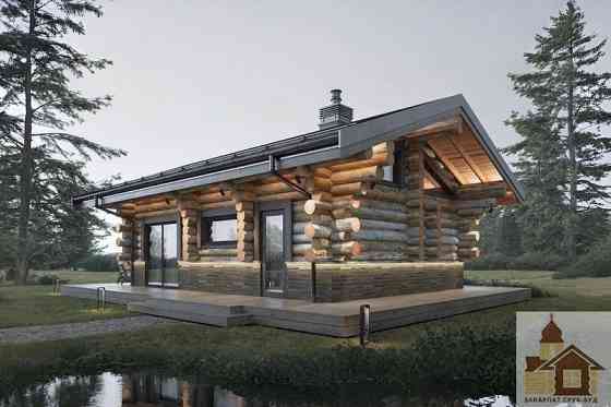 Дерев'яний будинок зі зрубу “Смерековий затишок” Одеса