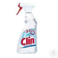 Жидкость Clin от запотевания стекла с распылителем 500мл Київ - зображення 1