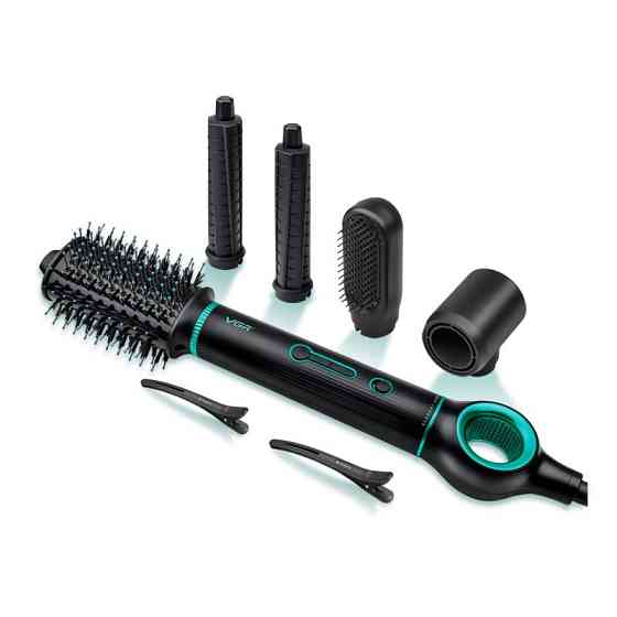 Фен-стайлер VGR V-486 1400 Вт черный с зеленым Київ