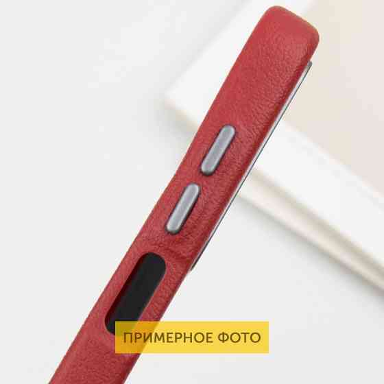 Кожаный чехол Leather Case Metal Buttons для Samsung Galaxy S25 Ultra Херсон