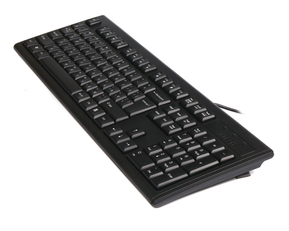 Клавиатура компьютерная проводная A4Tech KRS-83USB(Black) черная Київ - зображення 5
