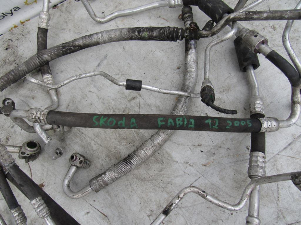 Трубки кондиционера Skoda Fabia 1.2 бензин 2004-2007 (комплект) Ковель - зображення 2