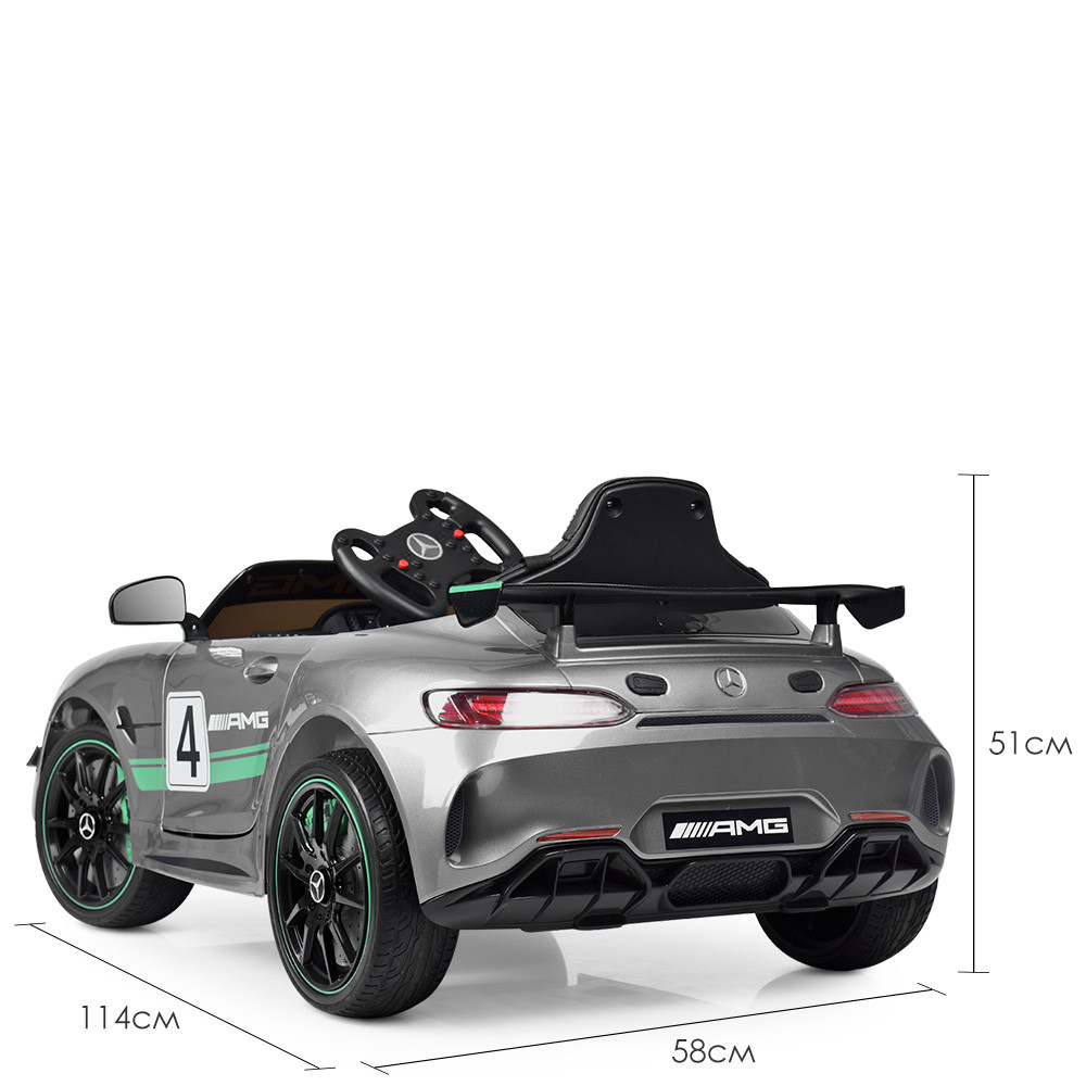 Электромобиль Bambi M 4050EBLRS-11 Серый Кривой Рог - изображение 4