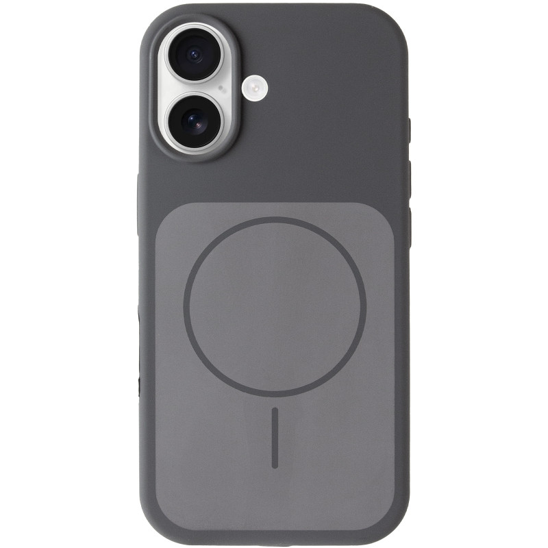 Чехол Silk Duo Color (AA) NO LOGO with Magnetic Fit для Apple iPhone 17 (6.3") Херсон - зображення 2