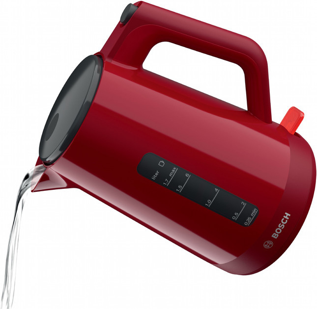Электрочайник Bosch TWK1M124 1,7 л красный Київ - зображення 8