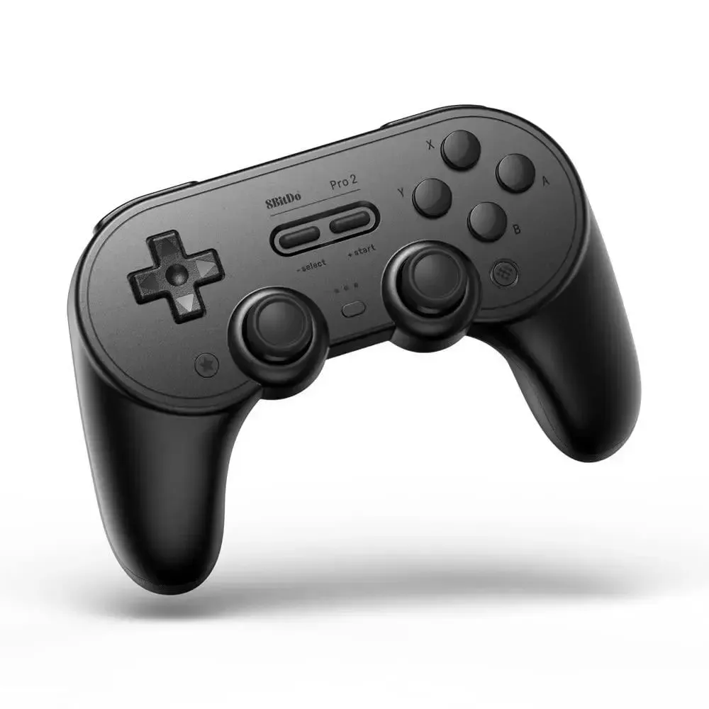 Геймпад 8bitdo pro 2 bluetooth джойстик gamepad black (80gj), чорний Кривий Ріг - зображення 1