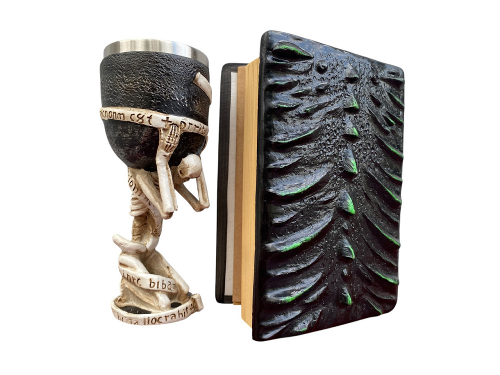 Подарочный набор Бокал 3 Скелет на Колене и Блокнот 3 «Око Лесного Дракона» Київ - зображення 4