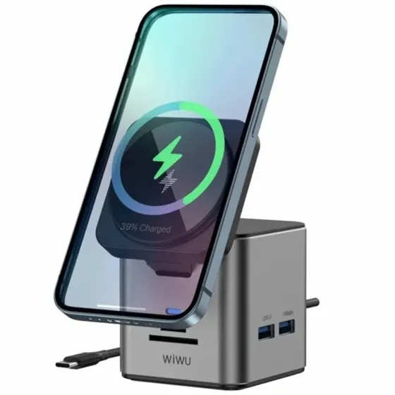 Уценка БЗУ + HUB WIWU Wi-W025 Cube 9in1 USB-C Херсон