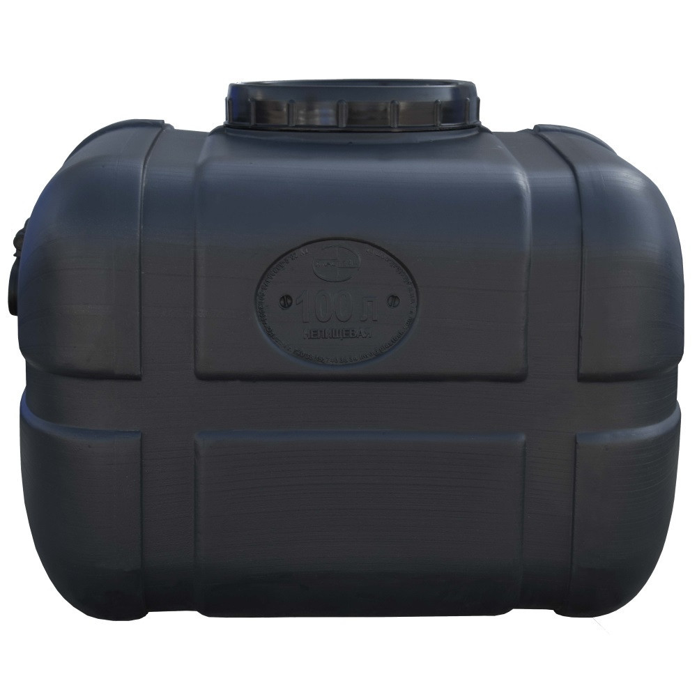 Бочка 100 л прямоугольная непищевая черная Київ - зображення 2