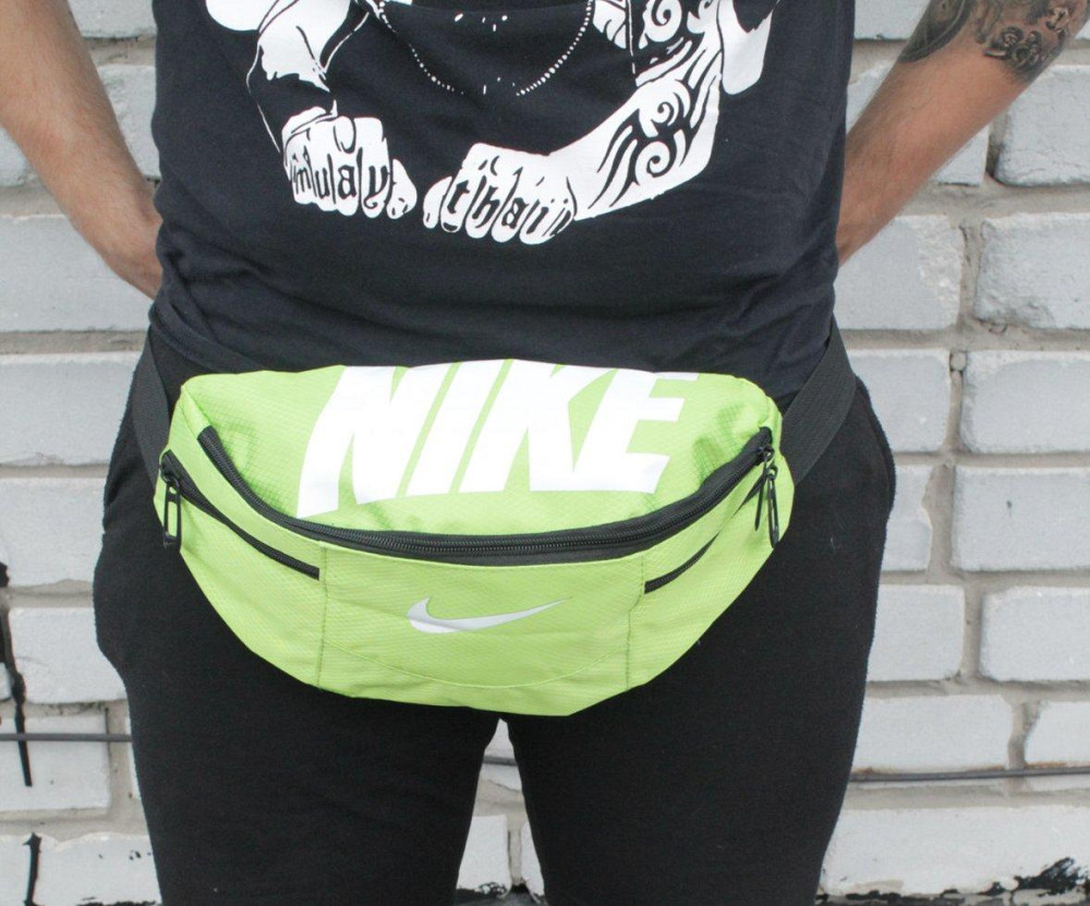 Поясная сумка Nike Team Training(салатовая) сумка на пояс Киев - изображение 3