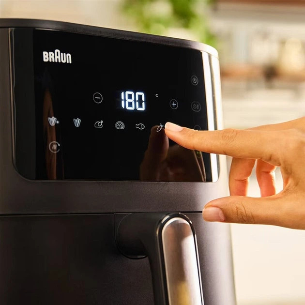 Мультипечь Braun MultiFry 5 HF5030IBK 6 л 1700 Вт черная Київ - зображення 4