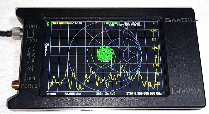 Антенна логопериодическая 50KHz-6GHz 7dB 50W SL10 mini, SMA-female + переходник (10947) Дніпро - зображення 5