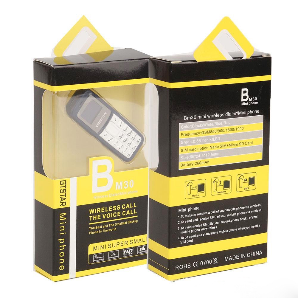 Мини Мобильный Телефон 30 Черный (Черный) (код 30) Киев - изображение 6