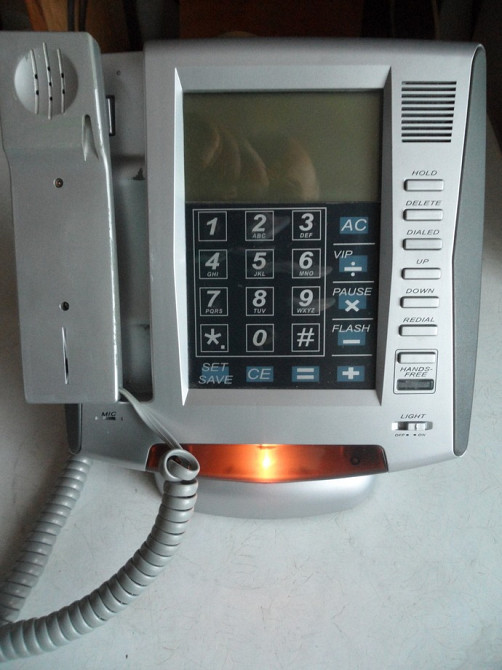 Мультимедійний,багатофункціональний провідний телефон Panaphone KX-T2838LM Львов - изображение 1