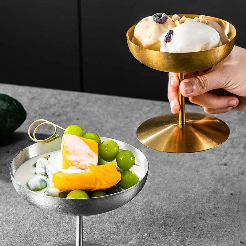 Чаши Leeseph для закусок и десертов серебро 2шт по 150мл Одесса - изображение 7