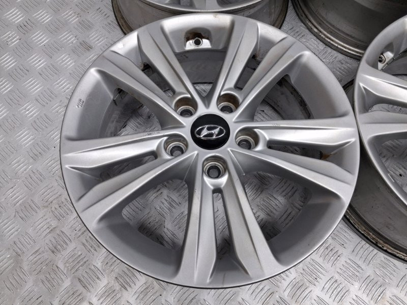 Диски титан комплект R16 Hyundai Sonata YF 2.4 БЕНЗИН G4KJ 2010 (б/у) Киев - изображение 8