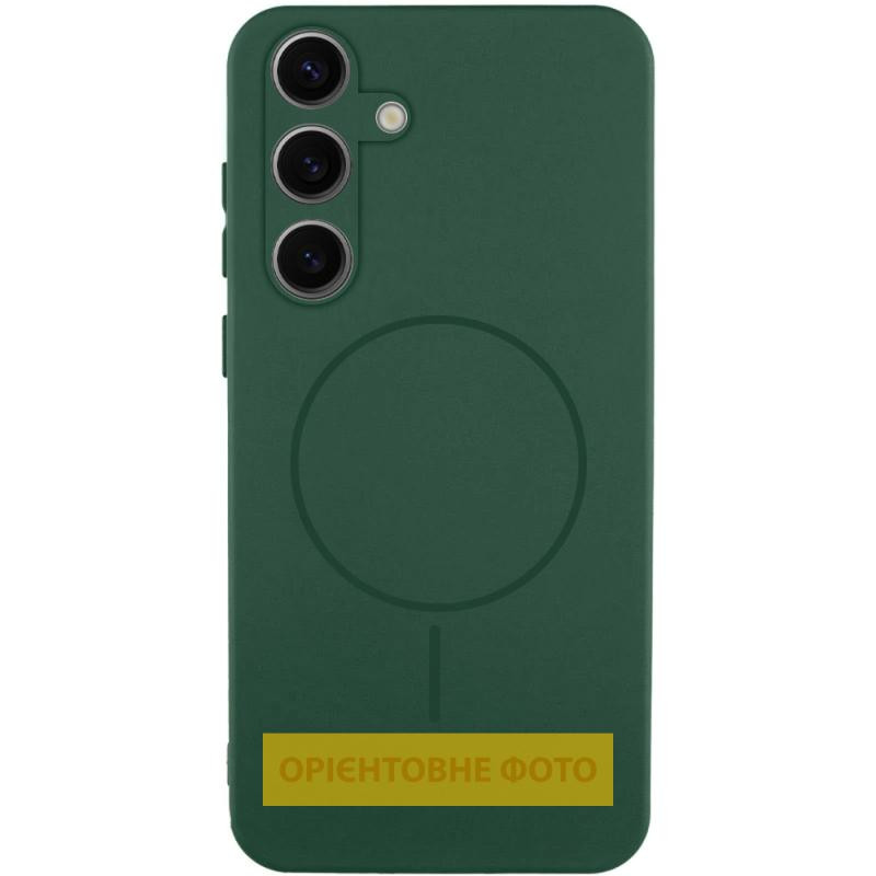 Чехол Silicone Cover Lakshmi Full Camera (AA) with MagFit для Samsung Galaxy S25 Edge Херсон - зображення 1