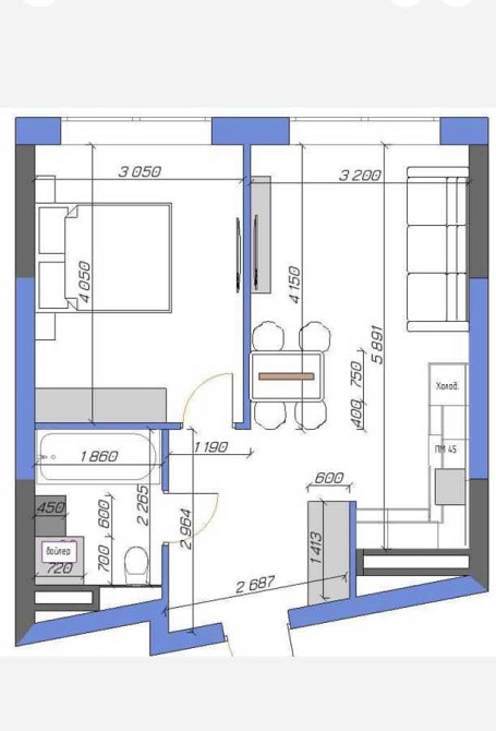 продажа 1-к квартира Киев, Дарницкий, 115000 $ Київ - зображення 8