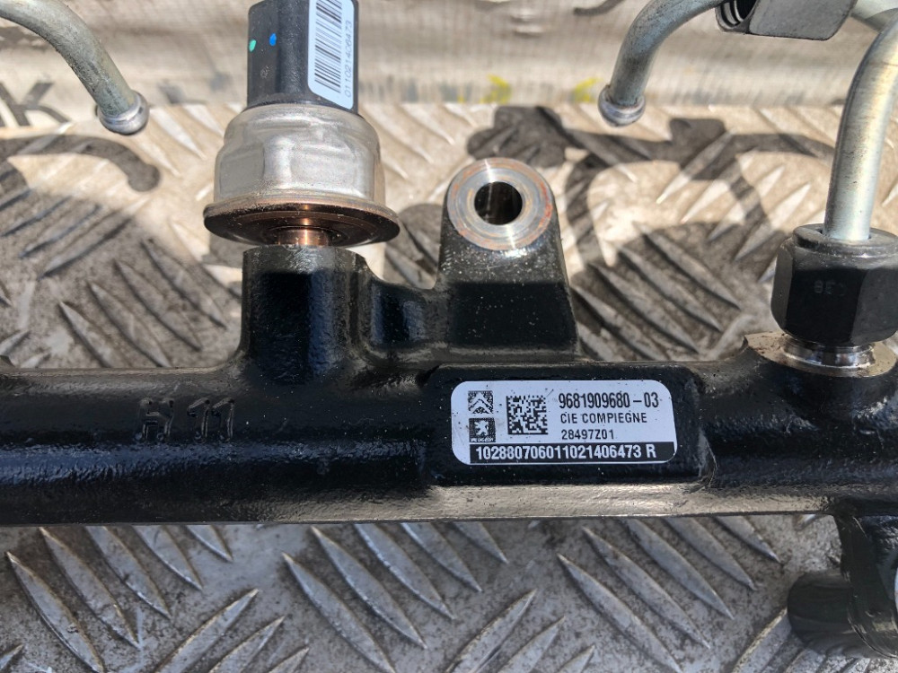 Топливная рейка (рампа) Peugeot Expert 2.0 hdi 2007-2016 (9681909680) Ковель - зображення 2