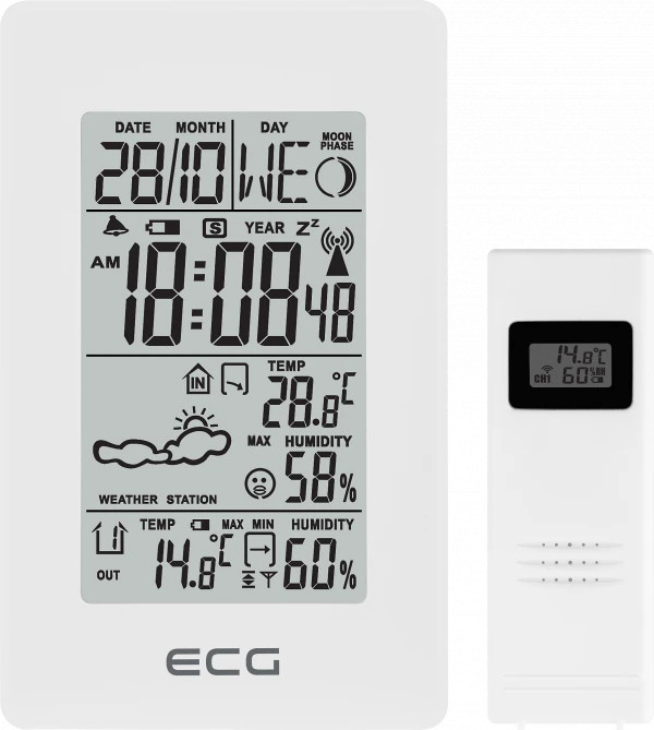 Метеостанція ECG MS-100-White Київ - зображення 1