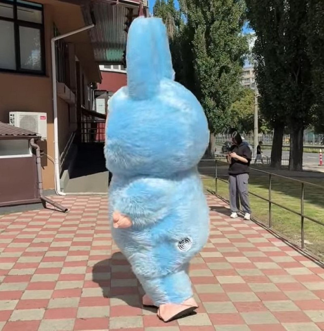 Надувной костюм Лабуба с вентилятором для продвижения бизнеса Київ - зображення 2