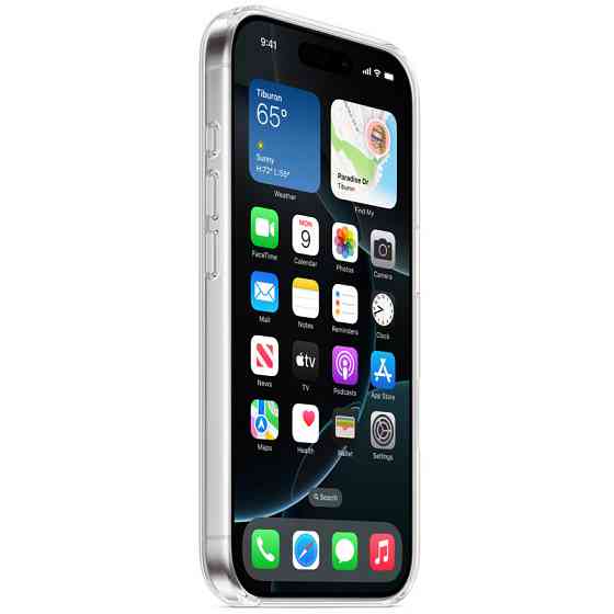 Чехол Clear Case (AAA) with MagSafe and Animation для Apple iPhone 16 Pro Max (6.9") Херсон