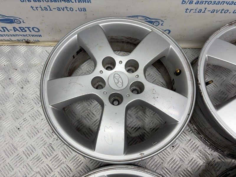 Диски титан комплект R16 Hyundai Tucson 2004-2009 529102E300 (Арт. 86745) Киев - изображение 2