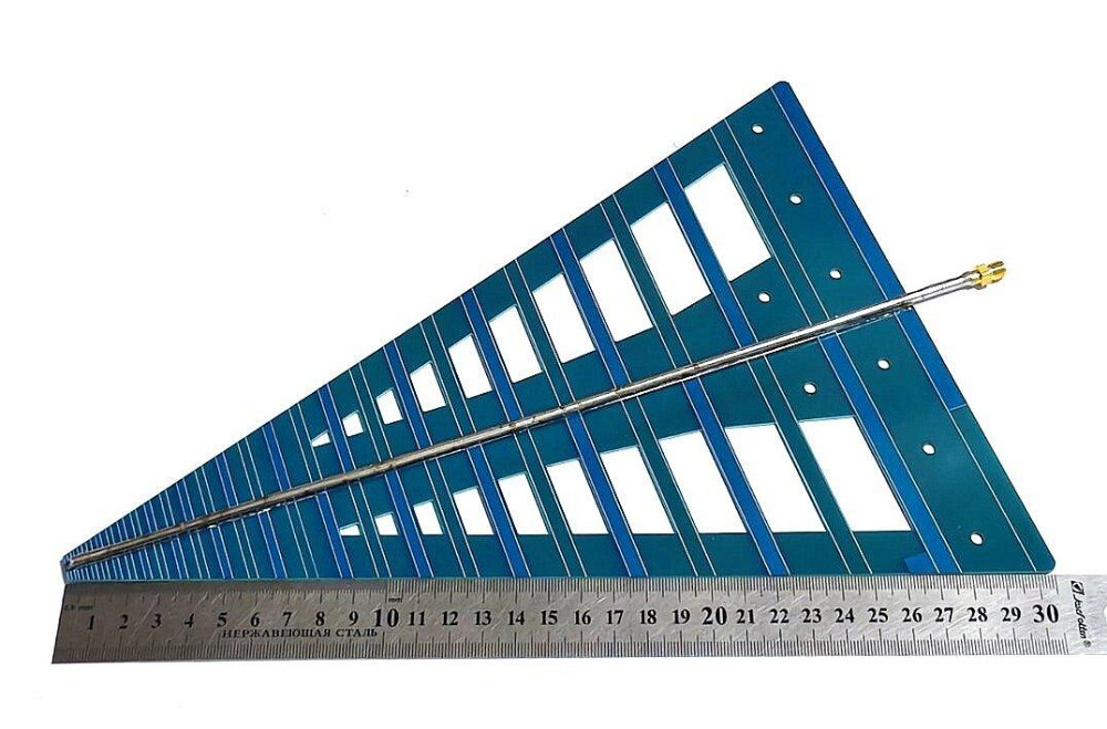 UWB антенна 620MHz-6500MHz 6-9dBi EMC, EMI логопериодическая, SMA-female (10966) Дніпро - зображення 11