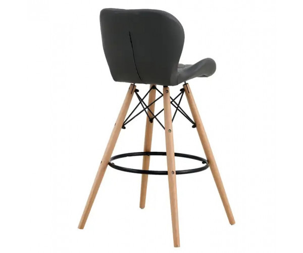 Стілець Стар Н барний високий чорний Днепр - изображение 3