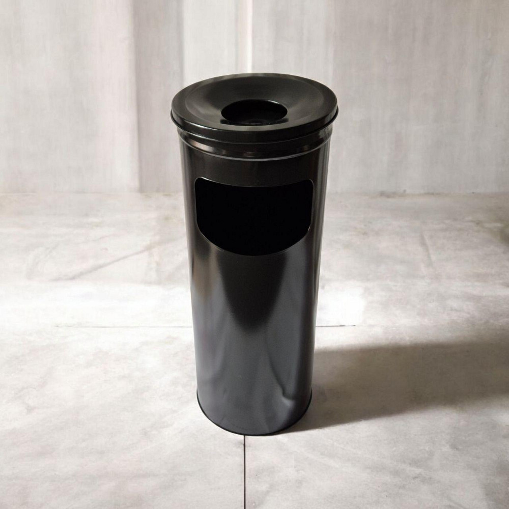 Урна -пепельница,металл окрашенный 23 л черная (0281В) Київ - зображення 5