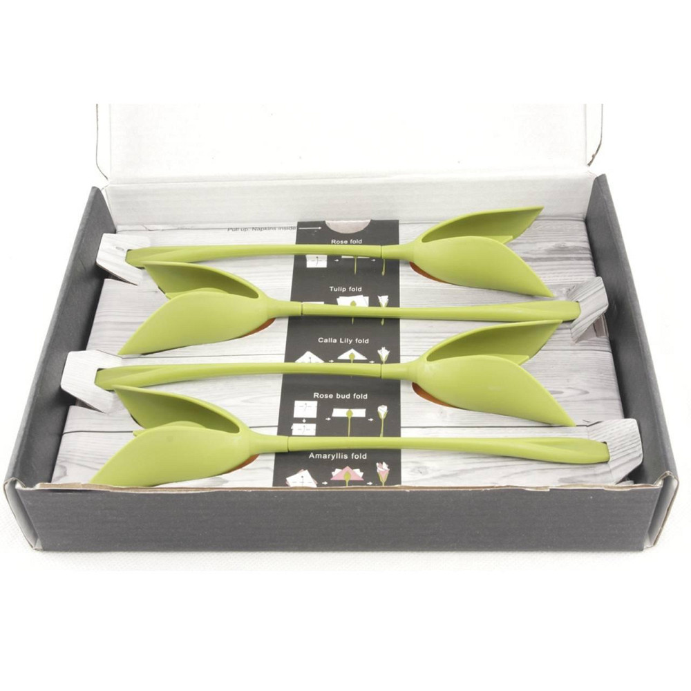 Набор салфетниц Bloom для сервировки 4 шт Одеса - зображення 2