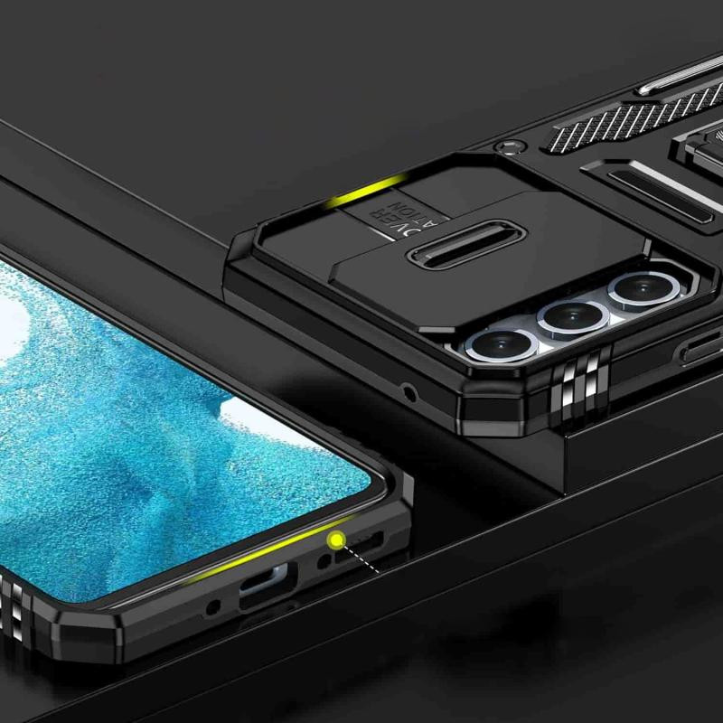 Ударопрочный чехол Camshield Army Ring для Samsung Galaxy S25 FE Херсон - изображение 7