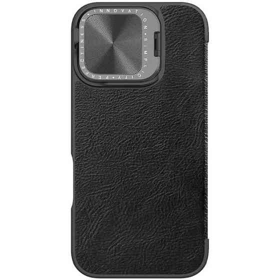 Кожаный чехол-книжка Nillkin Qin Prop для Apple iPhone 16 (6.1") Херсон