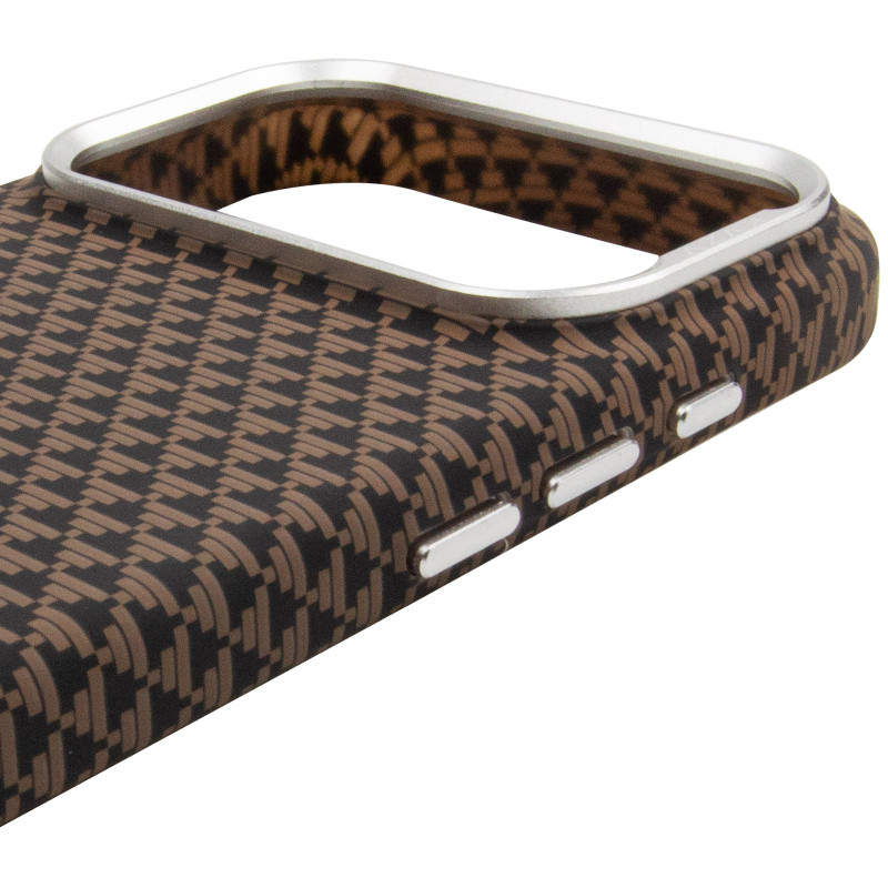 Чехол TPU+PC KVZV Triangular Pattern with Magnetic Fit для Apple iPhone 17 Pro / 18 Pro (6.3") Херсон - изображение 4