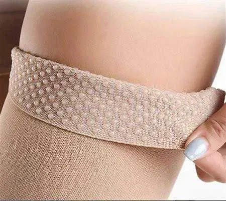 Компрессионный чулок с открытым носком 2 компрессии, Телесный, M Лубни - зображення 3