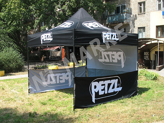 Виготовлення 3х3 шатри рекламні, промо-палатки, намети брендовані з логотипами, тенти з друком Запорожье - изображение 2