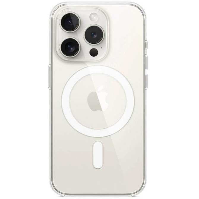 Чехол TPU Clear Case with MagSafe для Apple iPhone 16 Pro Max (6.9") Херсон - изображение 1