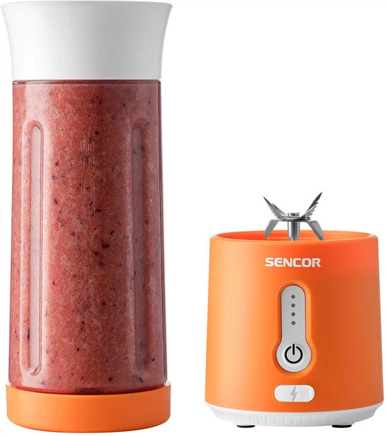 Фитнес-блендер аккумуляторный Sencor SBL133OR 150 Вт оранжевый Киев - изображение 3