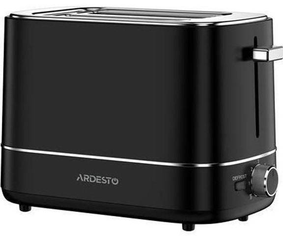 Тостер Ardesto T-F450B 800 Вт черный Київ - зображення 1