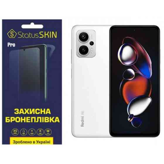 Поліуретанова плівка StatusSKIN Pro на екран Xiaomi Redmi Note 12T Pro Глянцева (Код товару:32450) Харків