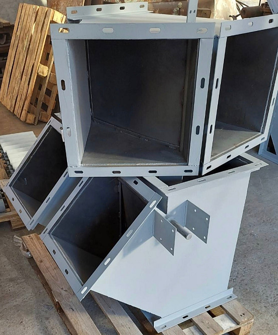 Клапан односторонний ручной  КОР-200 45 градусов Київ - зображення 4