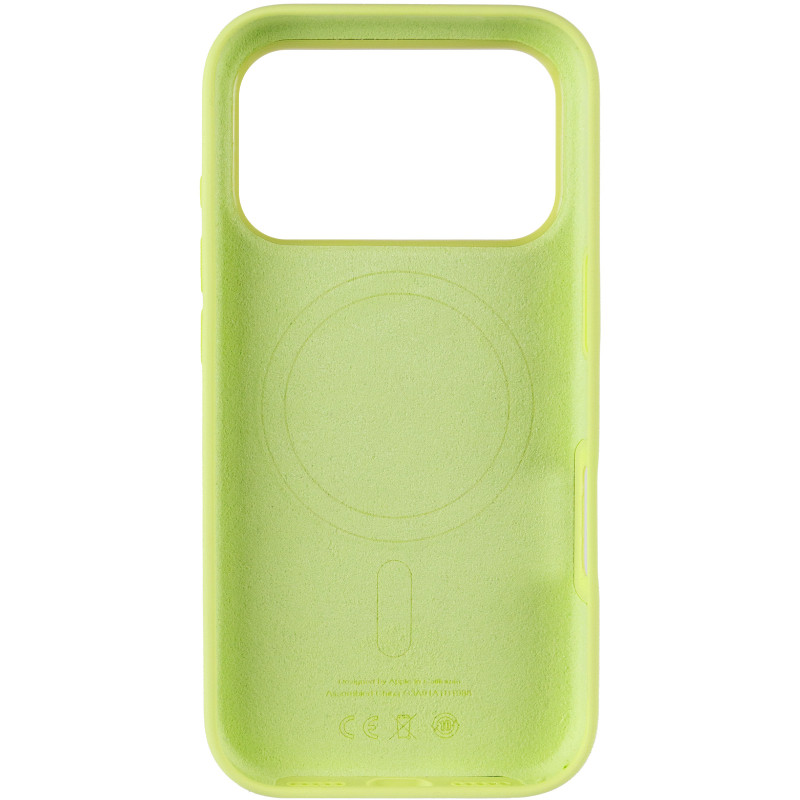 Уценка Чехол Silicone case (AAA) with Magsafe and Animation для Apple iPhone 17 Pro Max (6.9") Херсон - изображение 3