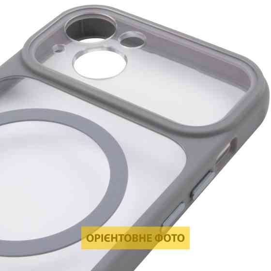 Чехол TPU+PC GETMAN Moon Clear with MagSafe для Apple iPhone 14 (6.1") Херсон