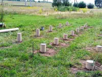 Виконуємо роботи по влаштуванню стовпчастого фундаменту під ключ Глеваха